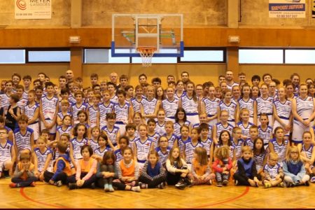 Photo collective du Club de Basket de Rosheim