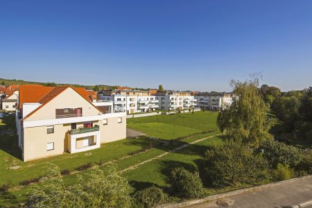 Vue aérienne du lotissement Holweg